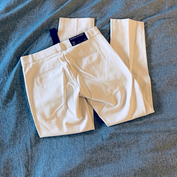 Banana Republic Ryan Pants | size 2 | Cream - Picture 3 of 7